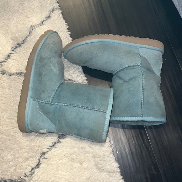 Womens teal classic short Uggs size 6 - Picture 5 of 6